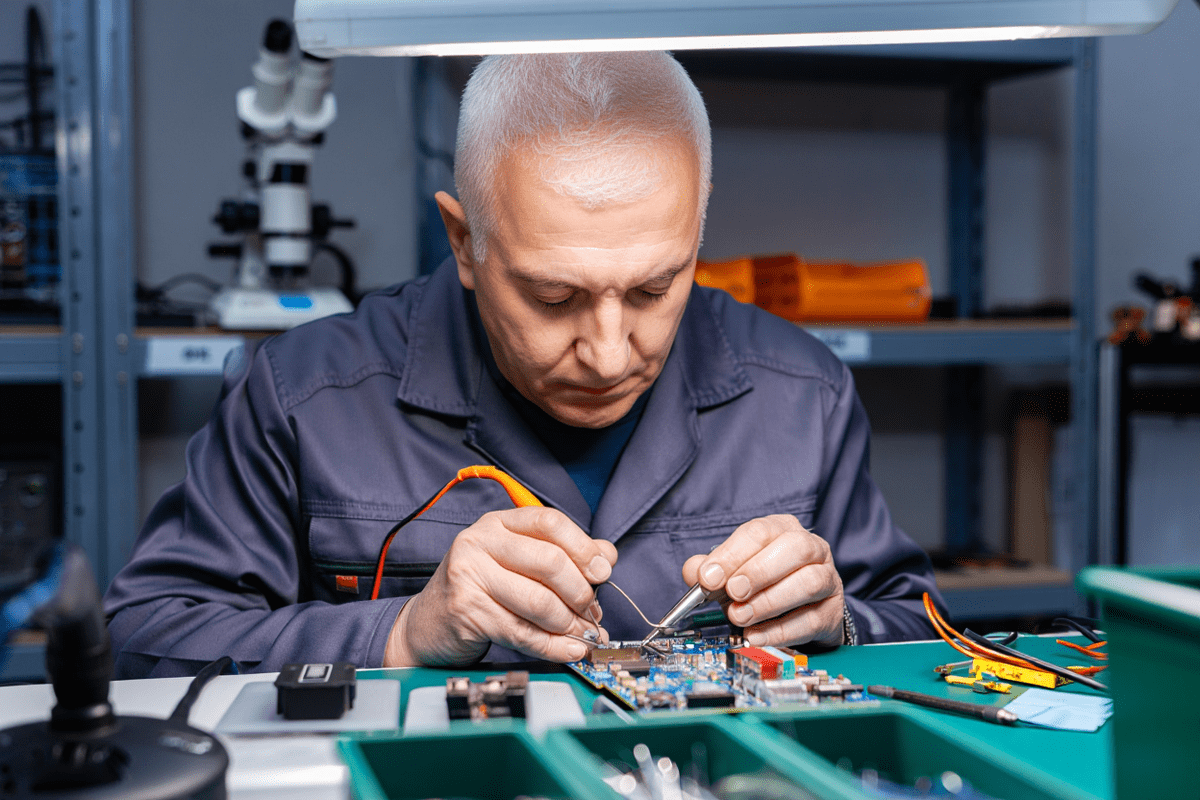 Процесс ремонта техники Realme в realme-servis